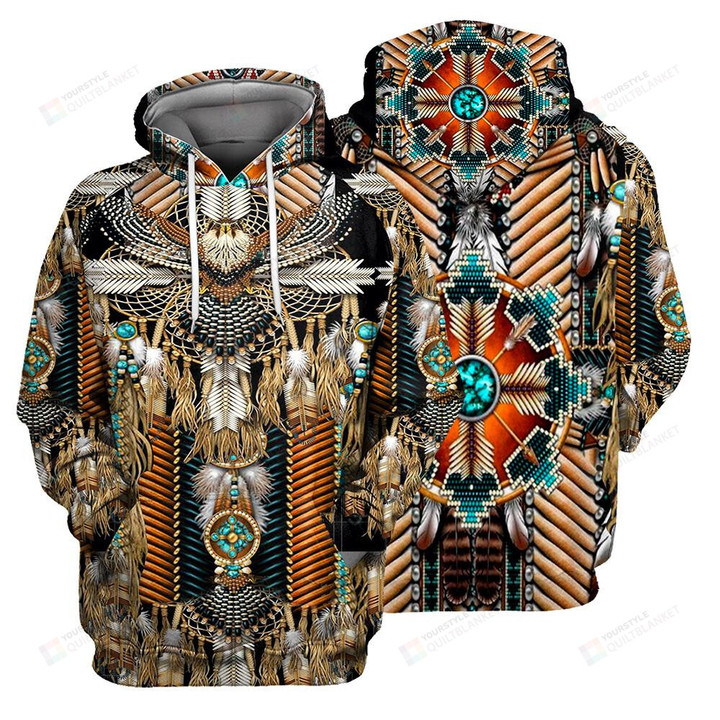 Native Pattern 3d All Over Print Sweatshirt, Hoodie, Zip-Up Hoodie