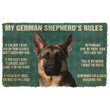 My German Shepherds Rules In My House Doormat - 1