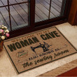 Welcome To My Woman Cave Also Known As Sewing Room Doormat Retro Doormat Home Decoration - 1