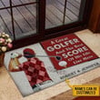 Personalized Golf Doormat A Great Golfer And The Best Score - 1