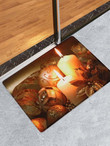 Christmas Candle CLH091042D Doormat - 1