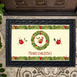 Merry Christmas Wreath Doormat DHC04064131 - 1