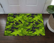 Lime Green Camouflage CL19100280MDD Doormat - 1
