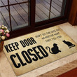 Keep Door Closed Doormat DHC07062 - 1