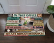 Human Resources In This Office CL22100037MDD Doormat - 1
