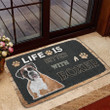 Life Is Better With A Boxer Doormat DHC04061996 - 1