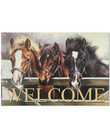 Horses Personalized Doormat DHC07061399 - 1