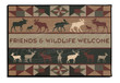 Moose Welcome Doormat DHC05062163 - 1