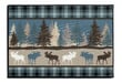 Moose Cottage Wilderness Welcome Doormat DHC05062181 - 1