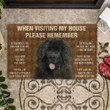 Newfoundland House Rules Doormat DHC04062810 - 1