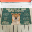 Hokkaido Dogs House Rules Doormat DHC04062254 - 1
