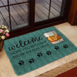 Hope You Brought Bourbon And Dog Treats Doormat DHC04061912 - 1