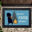 Never Camp Alone Doormat DHC04063706 - 1