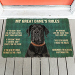 My Great Danes Rules Doormat DHC04062129 - 1