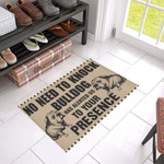 Ln Bulldog Knock Doormat DHC04061420 - 1