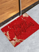 Merry Christmas Deer CLH0910216D Doormat - 1