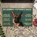 My German Shepherds Rules Doormat DHC04062123 - 1