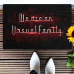 We are an unsual family doormat Doormat - 1