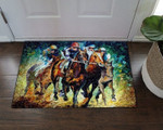 Horse Racing DV19100044D Doormat - 1