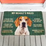My Beagles Rules Doormat DHC04062865 - 1