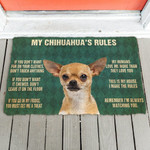 My Chihuahuas Rules Doormat DHC04062127 - 1