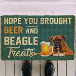 Hope You Brought Beer And Boxer Treats Doormat DHC04062097 - 1