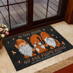 In This House No One Fights Alone Multiple Sclerosis Awareness Doormat DHC04065027 - 1