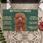 My Poodles Rules Doormat DHC04062117 - 1