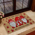 In This House We Choose Kind American Sign Language Doormat DHC04065034 - 1