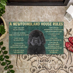 House Rules Newfoundland Dog Doormat DHC04062038 - 1