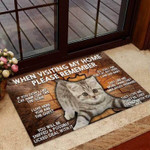 Please remember- Cat Doormat - 1
