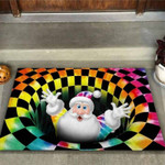 Hippie Holiday Hippie Doormat - 1