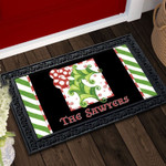 Holly Leaf Personalized Doormat DHC04064073 - 1