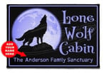Lone Wolf Personalized Doormat DHC05062126 - 1