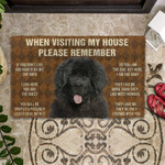 Newfoundland House Rules Doormat DHC04062026 - 1