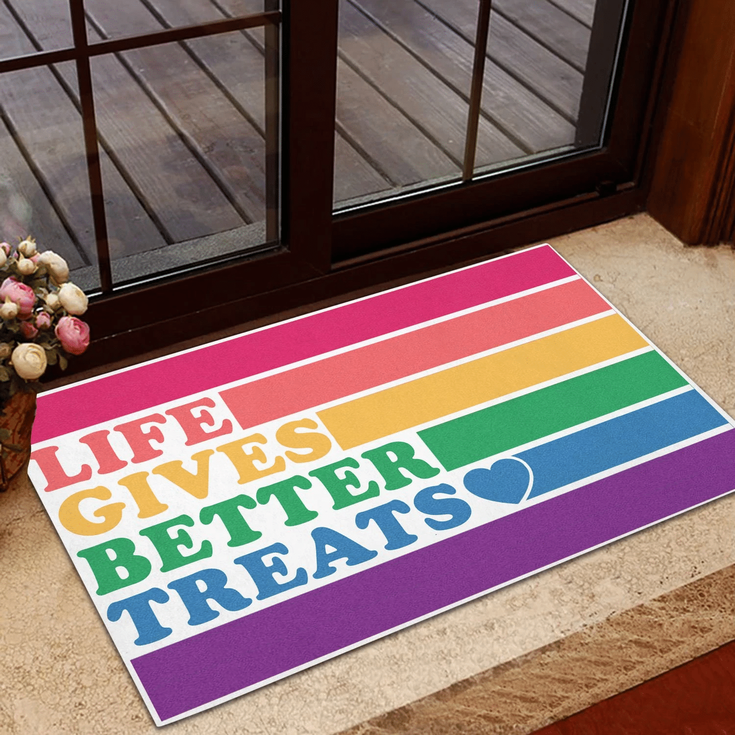 Life Gives Better Treats Doormat - 1