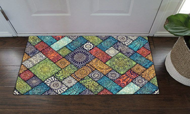 Mandala Abstract DN22100097D Doormat - 1