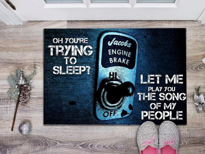 Let Me Play You Personalized Doormat DHC07061557 - 1