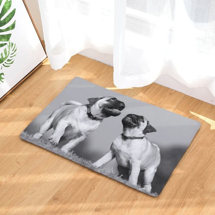 Modern Style Dog Print Doormat DHC07062189 - 1