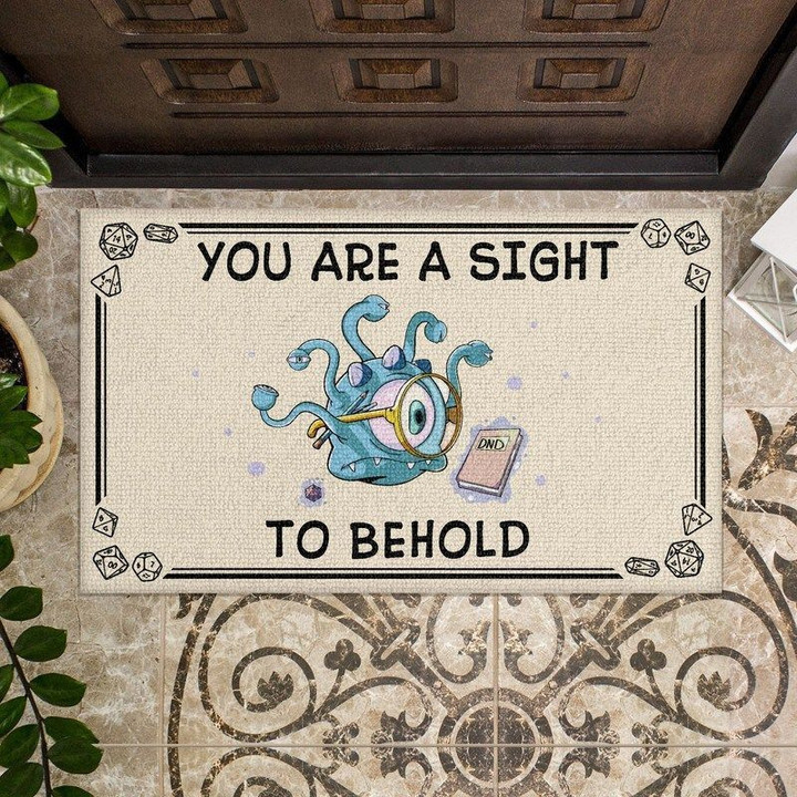 You are a sight to behold Doormat - 1