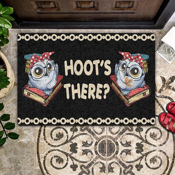 HootS There Doormat DHC05062080 - 1