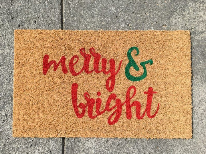 Merry And Bright CLT091025R Doormat - 1
