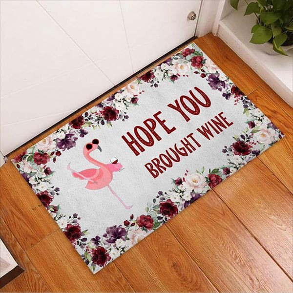 Hope You Brought Wine Doormat DHC07061730 - 1