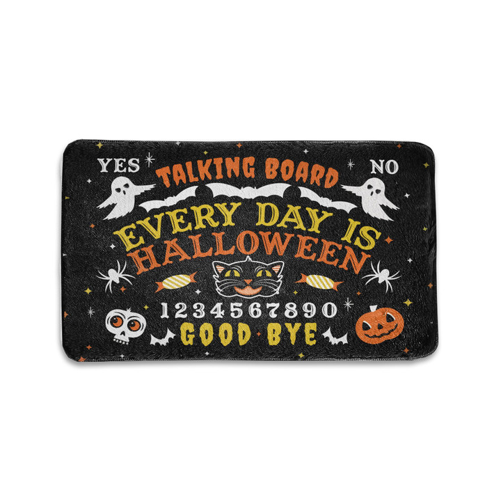 Ouija spirit board halloween version Doormat  Personalized Welcome Coir Door Mats - 1