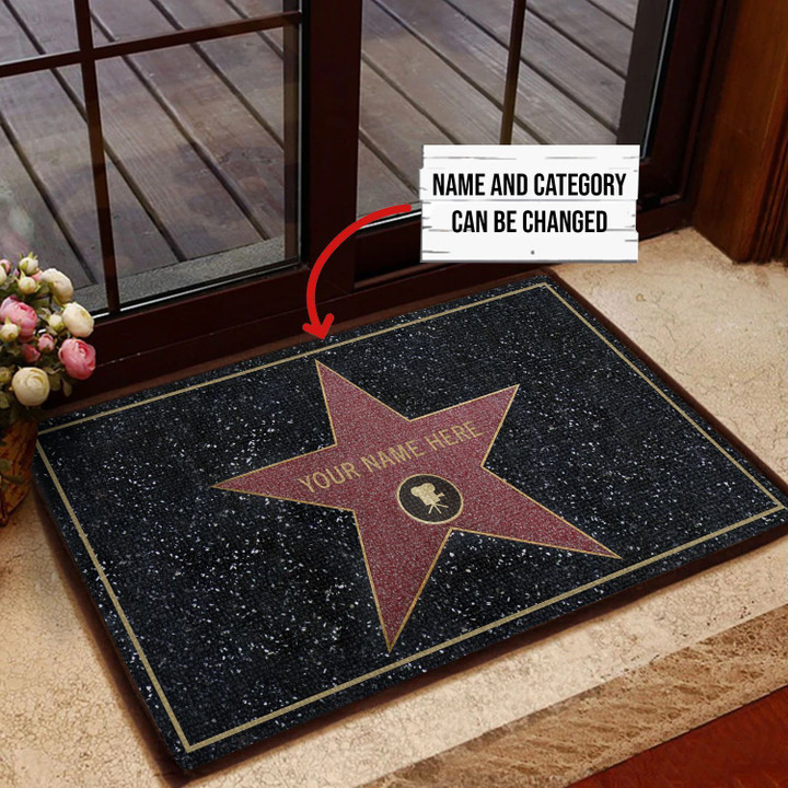 Walk of fame star Doormat - 1