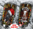 Personalized My Pitbull Is Harmless Christmas Stainless Steel Tumbler Perfect Gifts For Dog Lover Tumbler Cups For Coffee/Tea, Great Customized Gifts For Birthday Christmas Thanksgiving