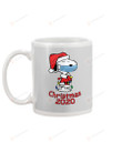 Personalized Custom Date Snoopy Dog Wearing Mask On Christmas Mugs Ceramic Mug 11 Oz 15 Oz Coffee Mug