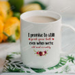 Personalized I Promise To Still Grab Your Butt Mugs, Wedding Old Couple Customized Mugs, Funny Color Changing Mug 11 Oz 15 Oz Coffee Mug Gifts For Wedding Anniversary Valentine's Day