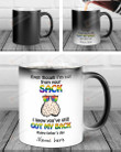 Personalized Even Though I'm Not From Your Sack Mug, Fathers Day Gift For Step Dad, Funny Daddy Mug, Bonus Dad Coffee Cup