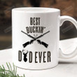 Best Bunkin' Dad Ever Mug, Gift For Dad, Gift For Hunting Dad, Gift From Son And Daughter, Hunting Dad Gift, Gift For Hunting Lovers, Fathers Day Gift, Gift For Fathers Day